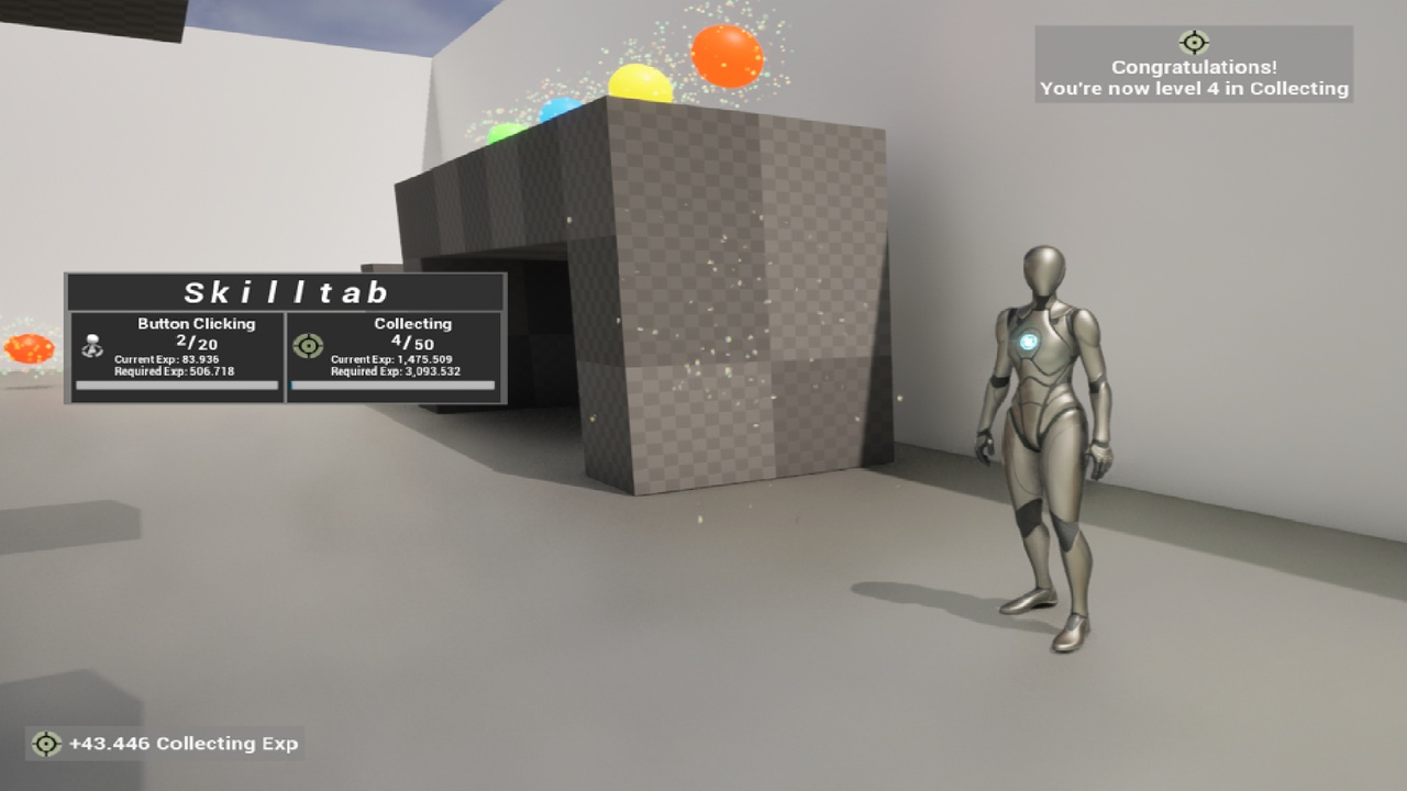 Experience and level system | Fab