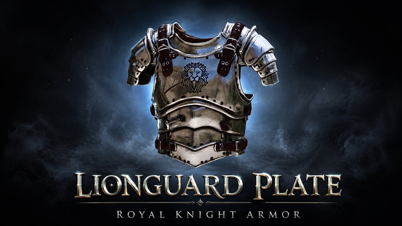 Media 1 for listing Lionguard Plate – Royal Knight Armor