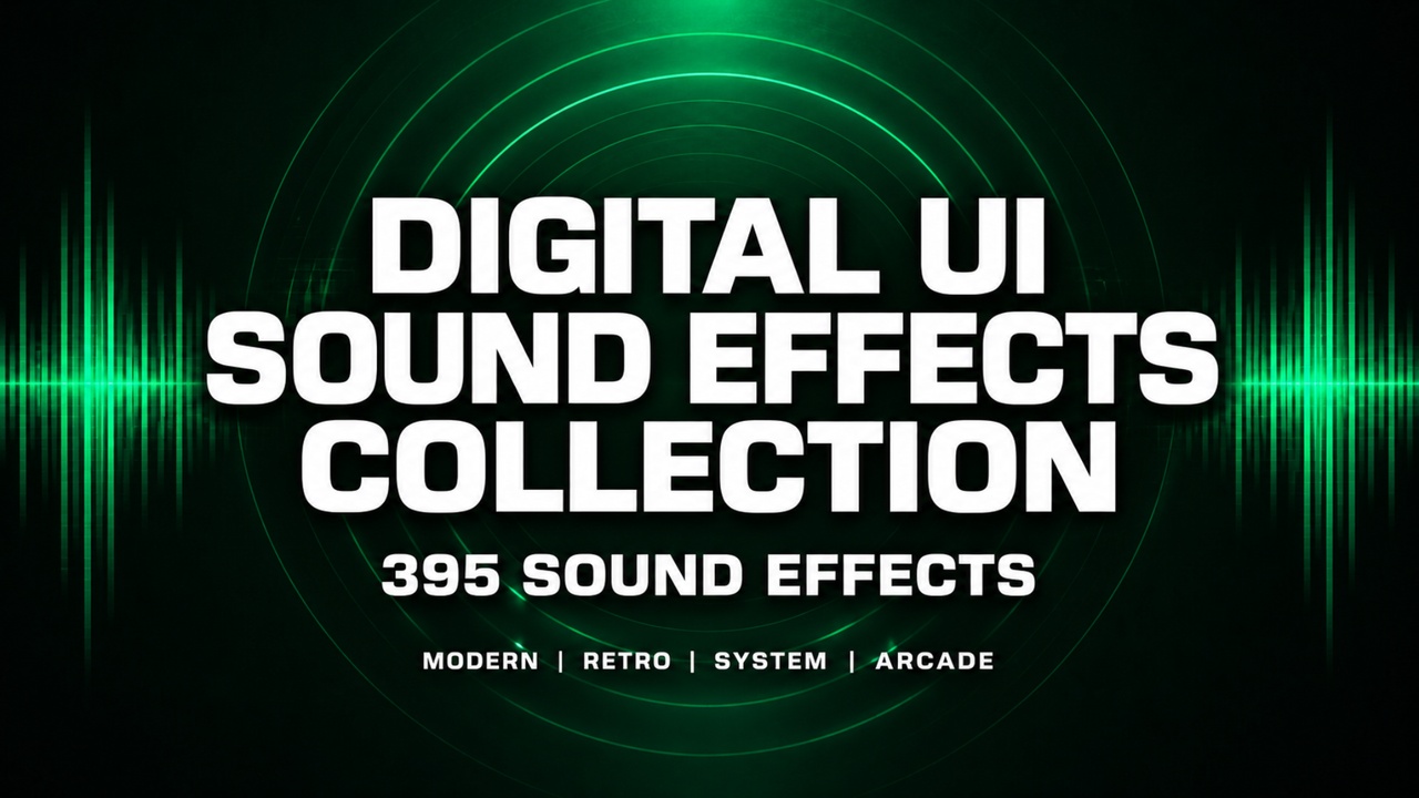 Media 1 for listing Digital UI Sound Effects Collection