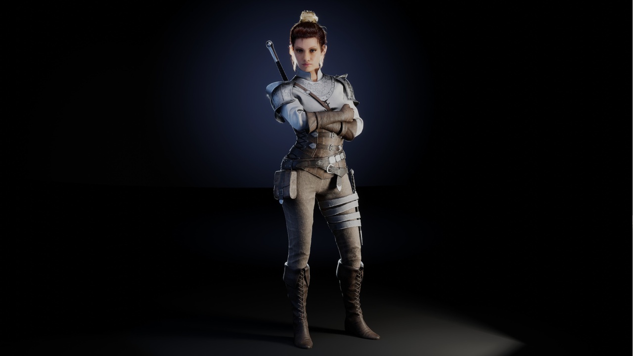 Media 1 for listing Clothes Girl-Warrior 2