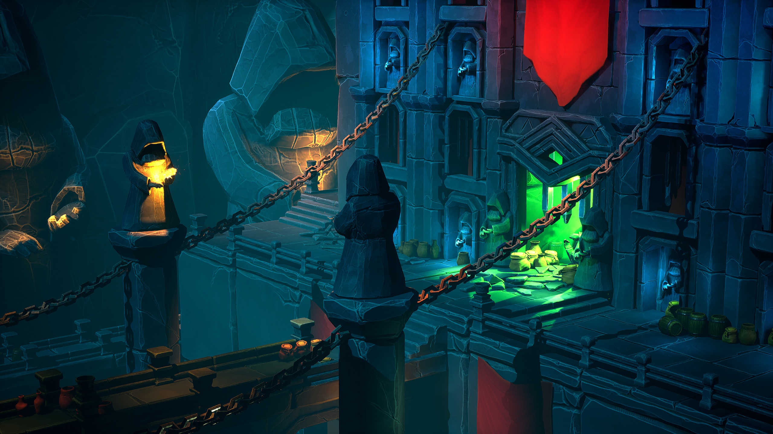 Media 1 for listing Stylized Dungeon-Modular Environment