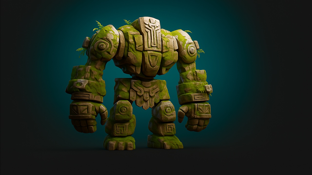 Media 1 for listing Stylized Golems👹