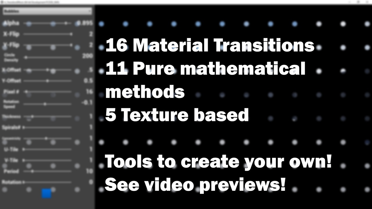 Media 1 for listing 16 Material Based Transitions