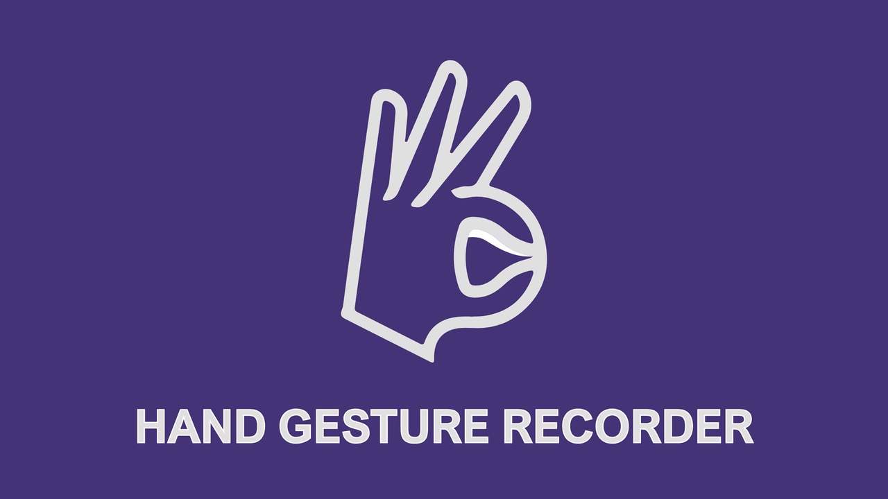 Media 1 for listing Hand Gesture Recorder