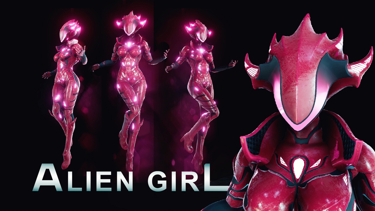 Media 1 for listing Alien girl