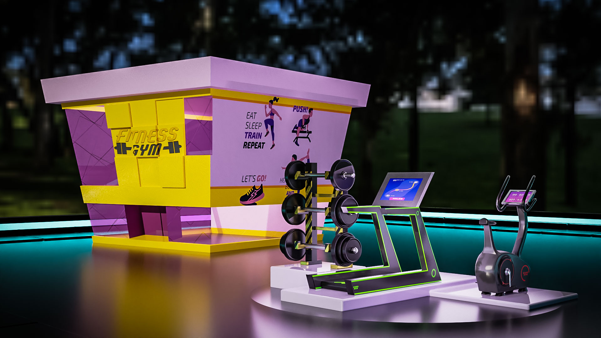 Sports room and accessories | Fab