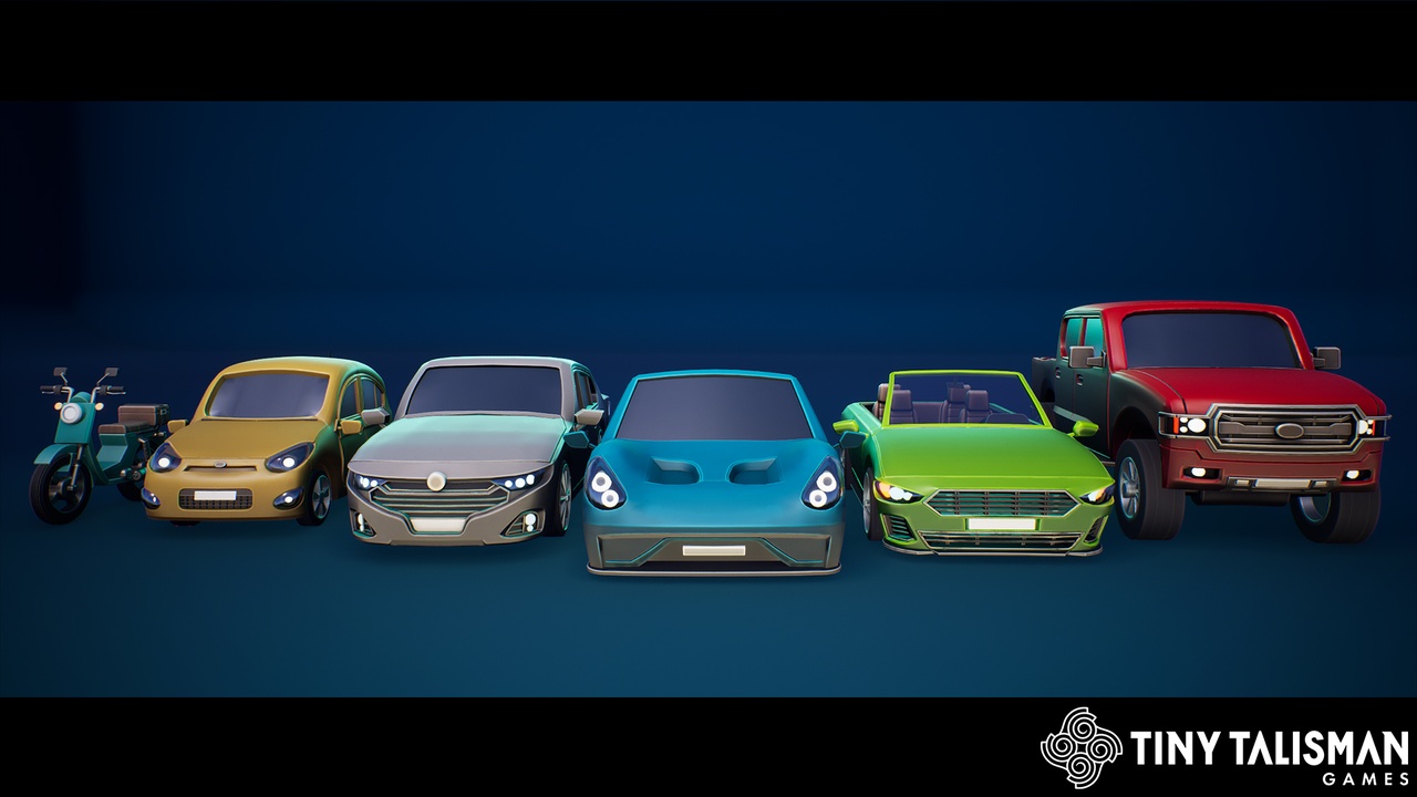 Media 1 for listing Stylized Road Vehicle Pack