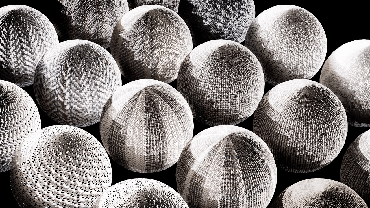 Media 1 for listing Photoscanned from real Japanese fabrics — drop-in 4K PBR materials Vol1