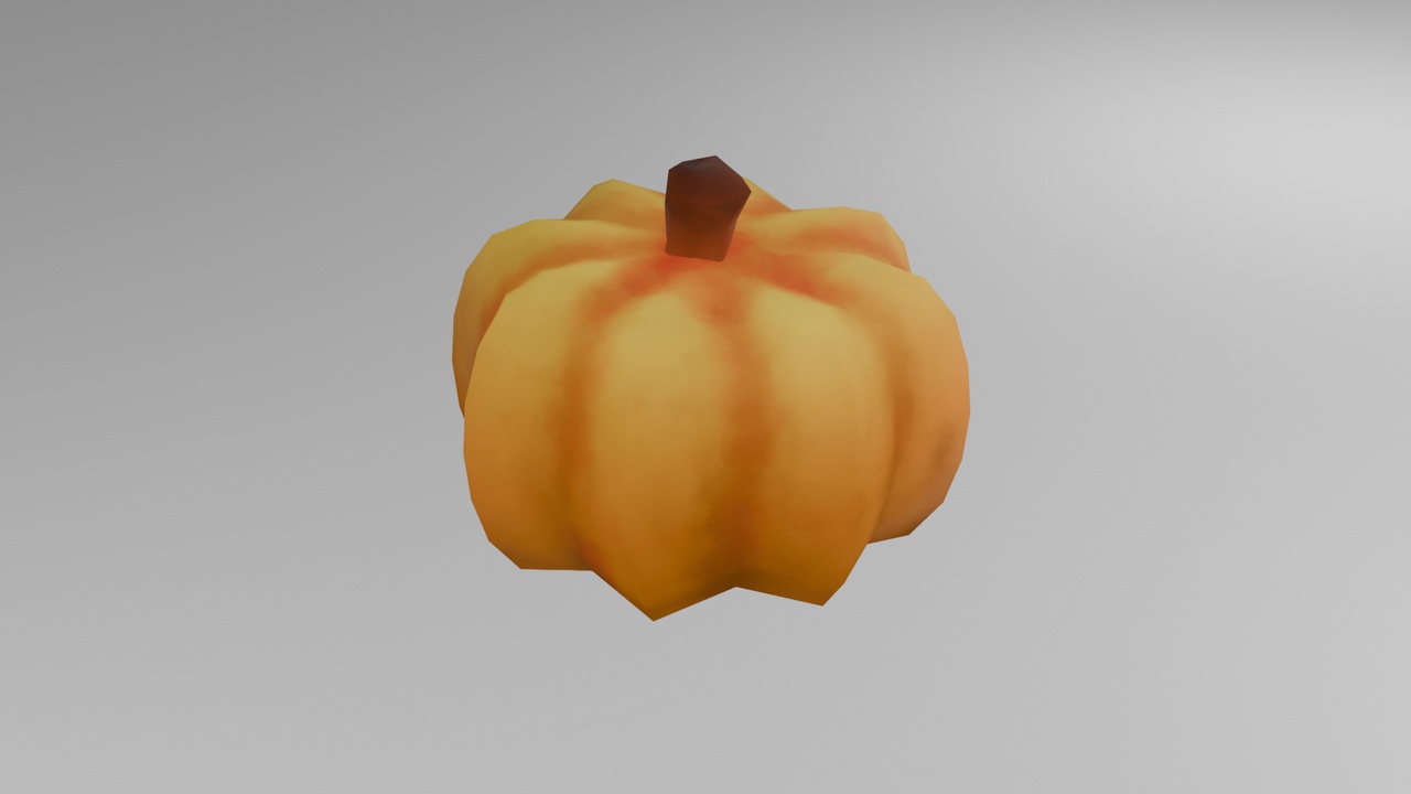 Media 1 for listing Simple Styalized Pumpkin