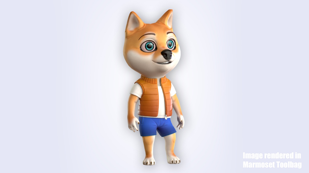 Media 1 for listing Cartoon Dog Cloth
