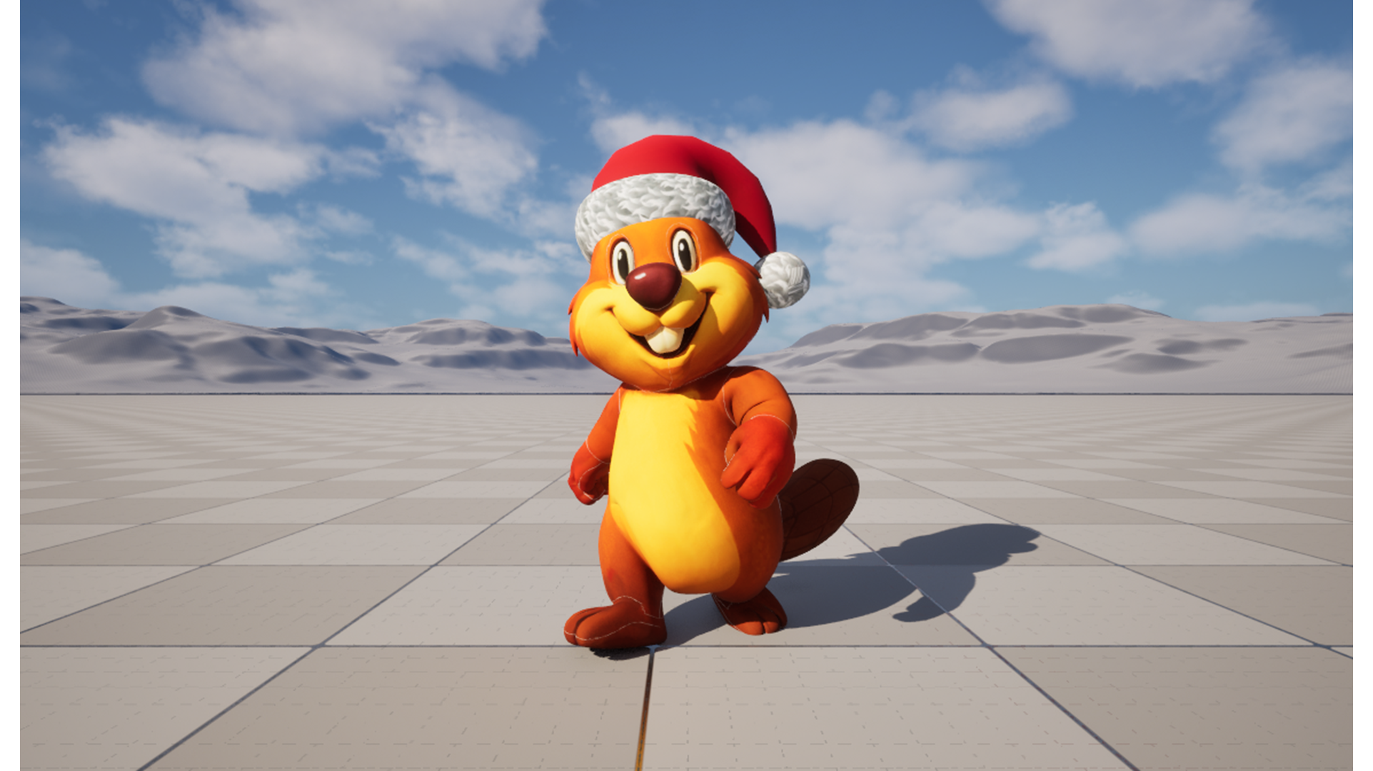 Rigged and Animated Cartoon Beaver 3D model | Fab