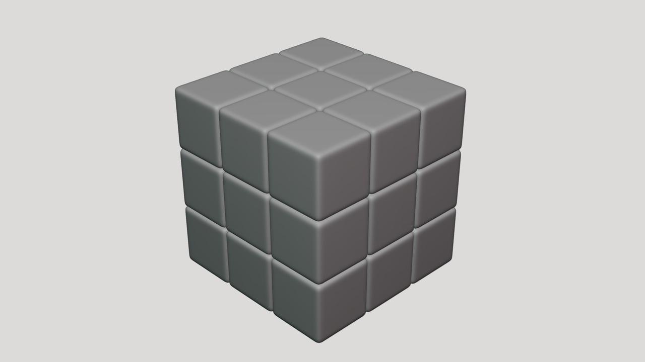 Rubik - Geometry Only No Textures No Materials | Fab