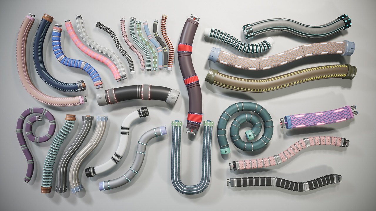 Media 1 for listing Sci-Fi Spline Cables