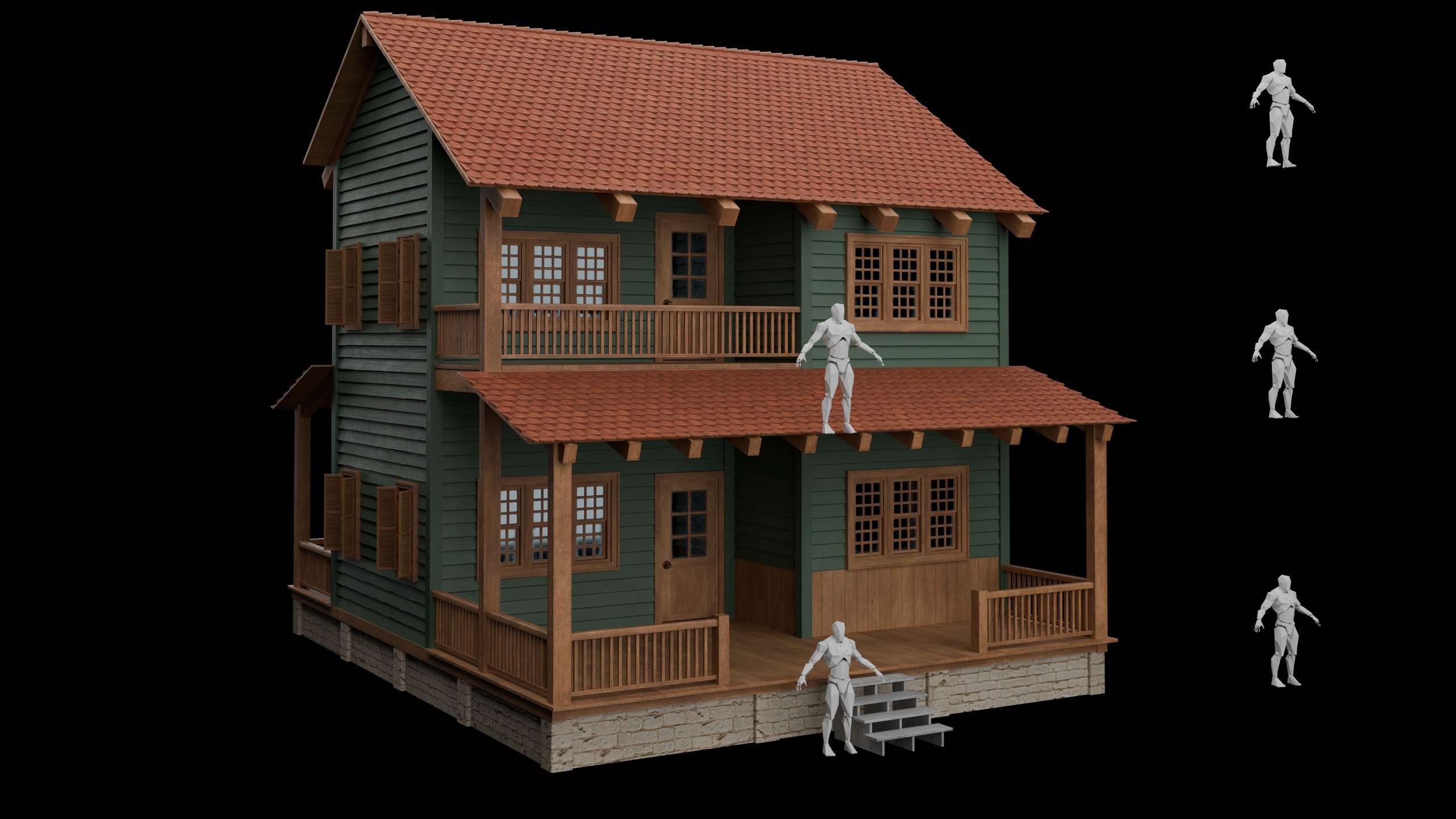 Media 1 for listing wooden house