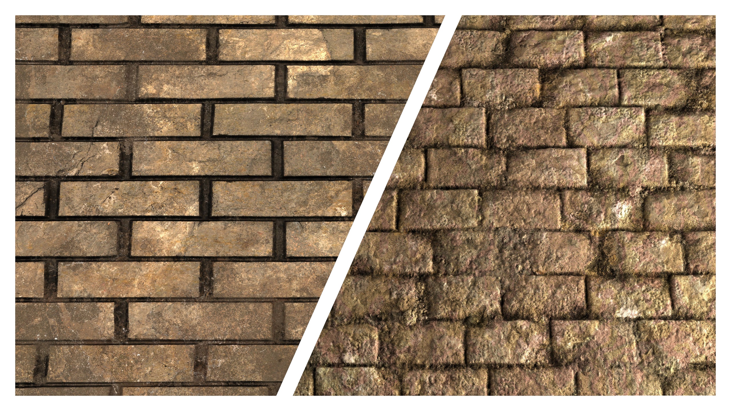 Media 1 for listing Brick Wall 8K PBR Texture Combo