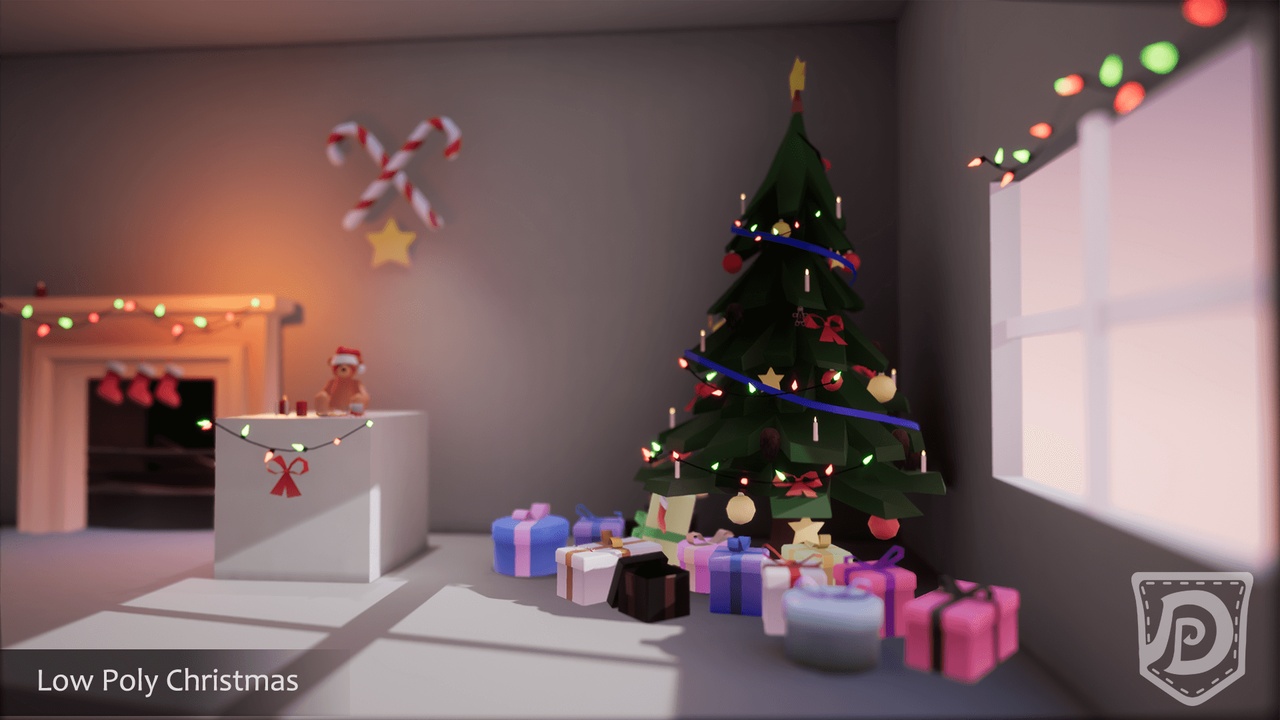 Media 1 for listing Low Poly Christmas