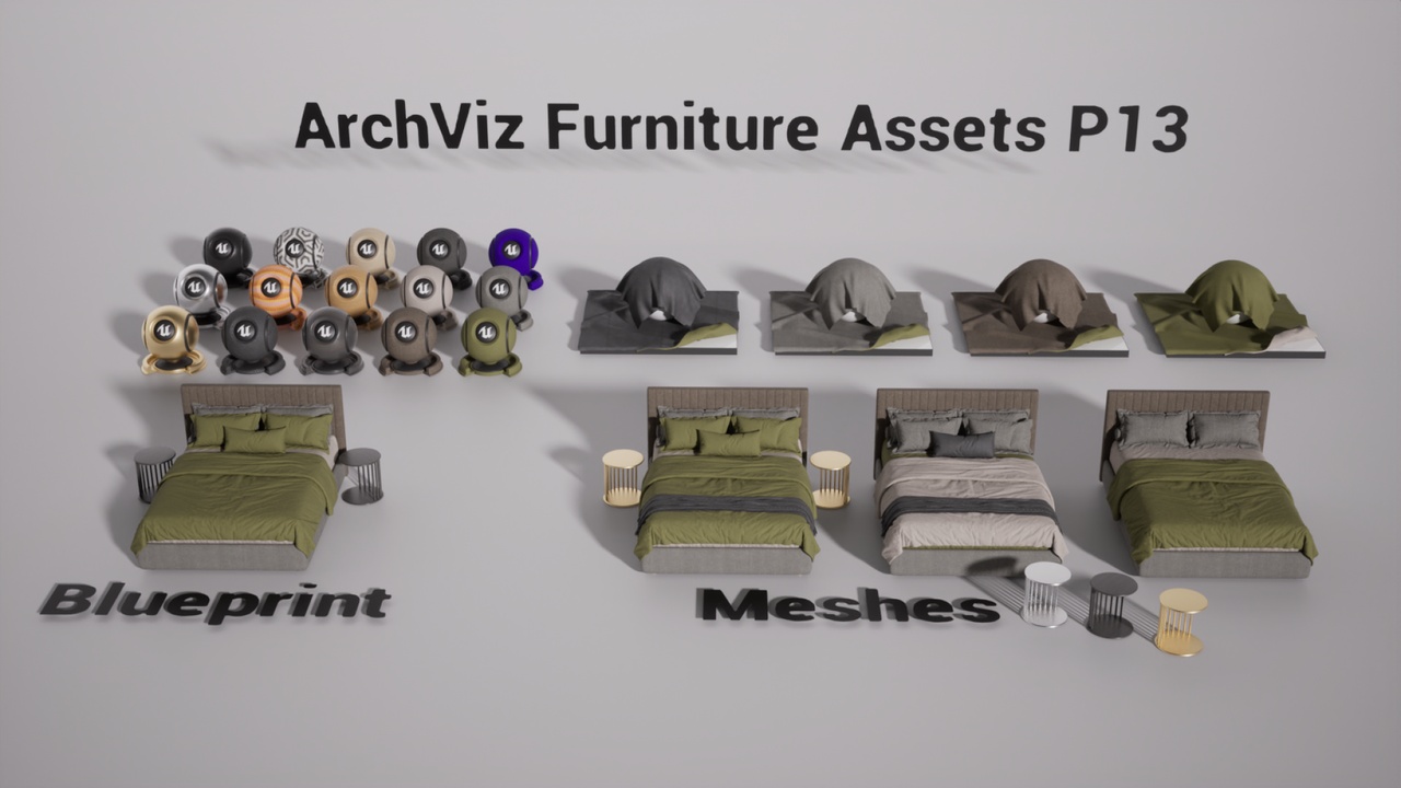 Media 1 for listing ArchViz Furniture Assets P13