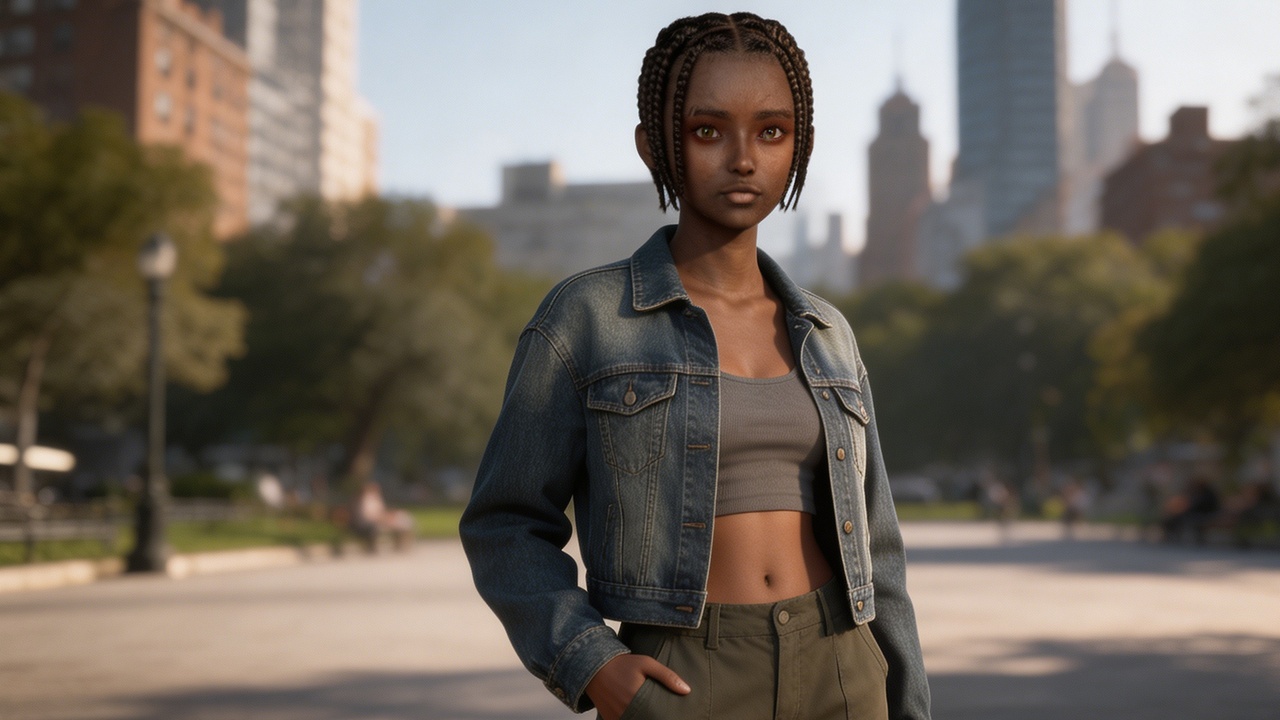 Media 1 for listing Editable MetaHuman Beauty - Verena.With hair, no clothing included.