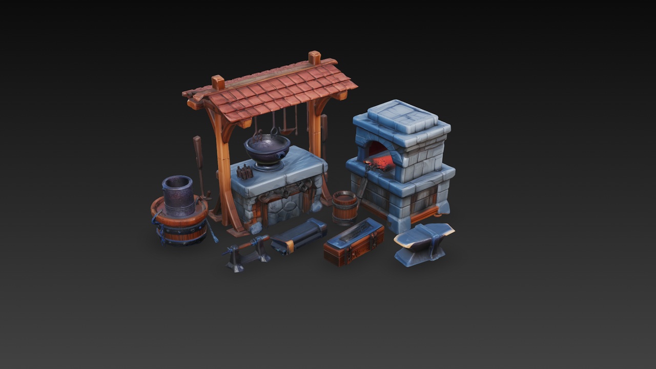 Media 1 for listing Blacksmith Free Set🔨