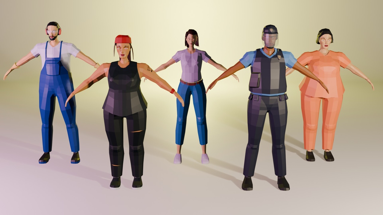 商品 Stylized Character Pack lite 的媒体 1