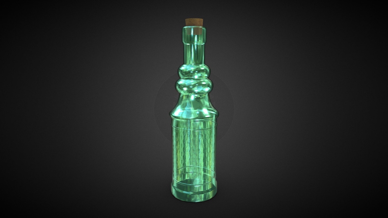 Media 1 for listing Vintage Glass Bottle