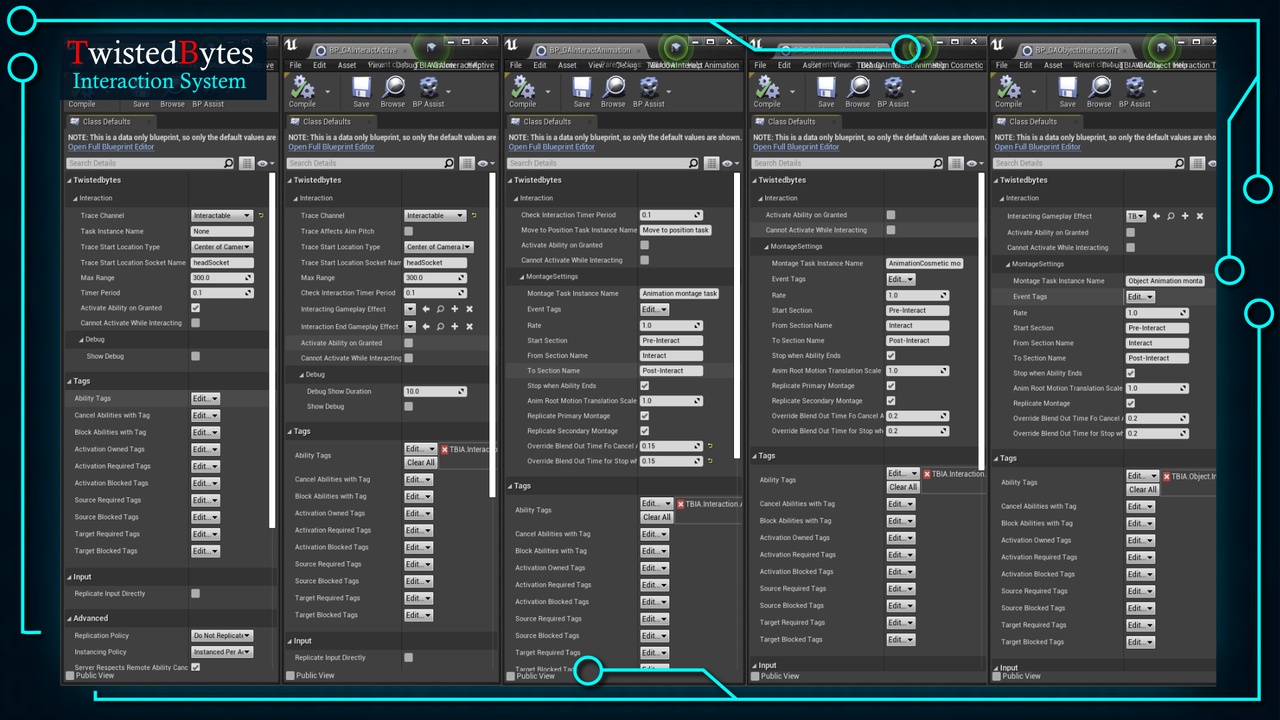 TwistedBytes Interaction System