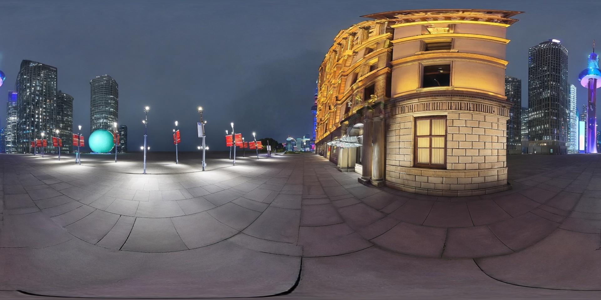 Media 1 for listing Free | Sample : Shanghai Oriental Pearl Skybox | UEFN LDR Panorama