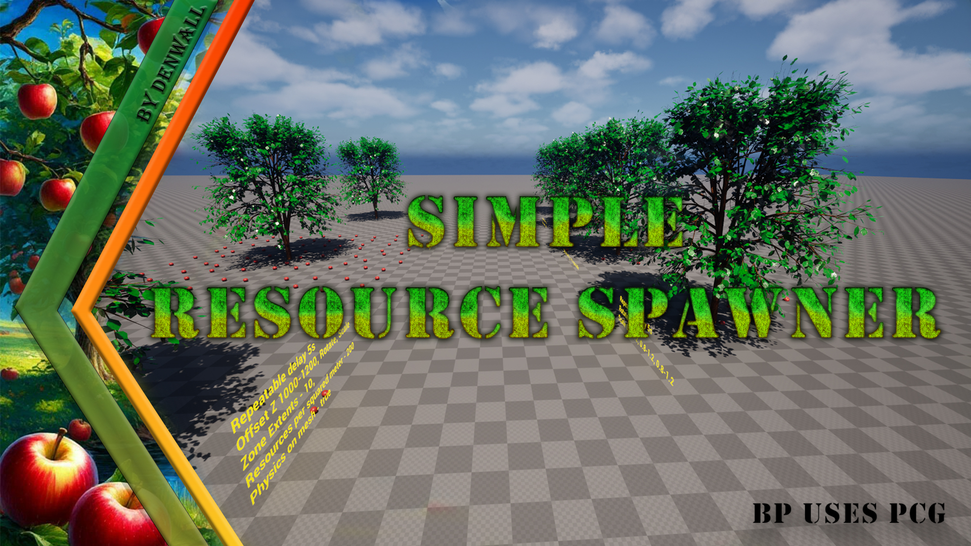 Resource spawner (BP+PCG) | Fab