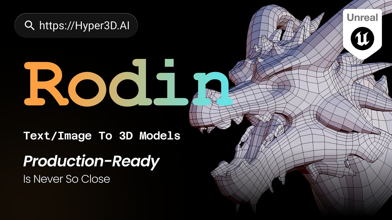 Media 1 for listing RodinBridge - Unreal Engine Add-on