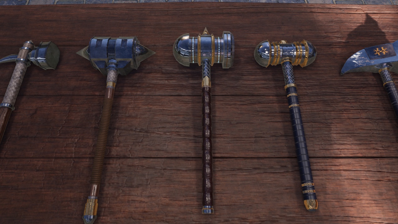 Media 1 for listing Fantasy Paladin Weapons