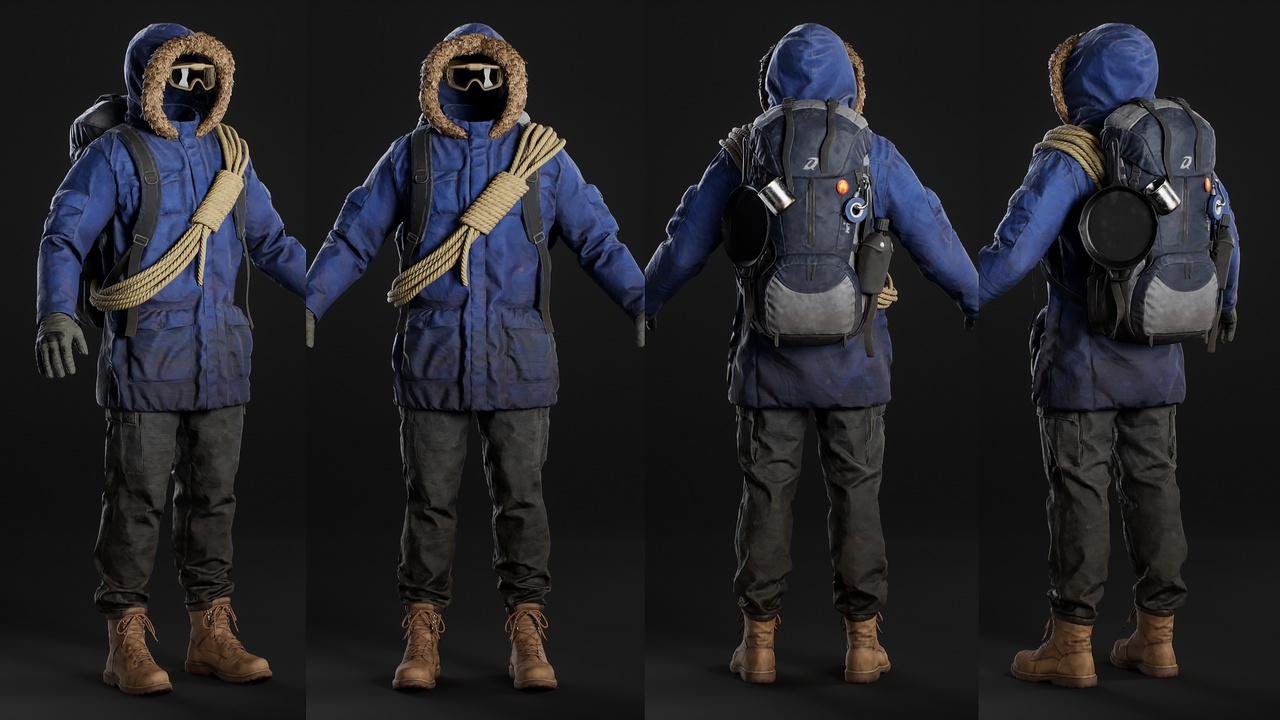 Media 1 for listing Survival Outfit 14 - Metahuman