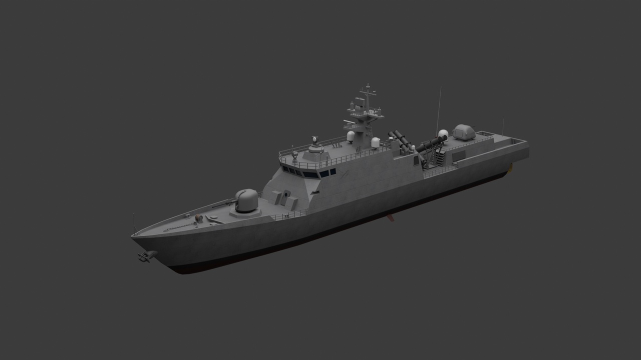 Media 1 for listing Yoon Youngha-class Patrol Missile Vessel 3D model