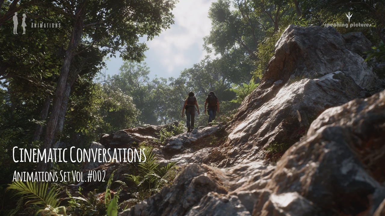 Media 1 for listing 🌿 Cinematic Conversations Vol. 2: Struggle Trails | Walk Talk Animations 🗣️🚶