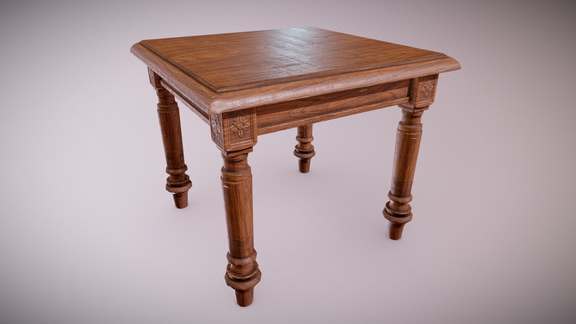 ATT - Table 01 - PBR Game Ready | Fab