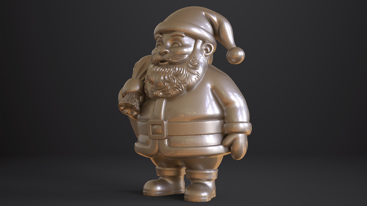 Media 1 for listing Santa Claus Figurine | 3D Print model