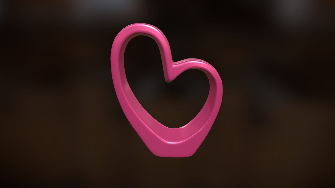 Media 1 for listing Heart Sculpture Interior Decor