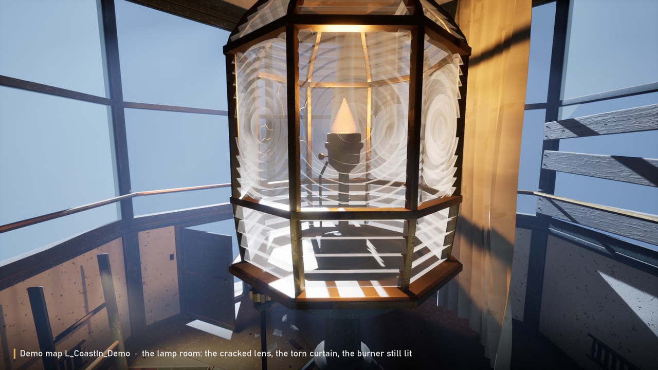 Media 1 for listing Stylized Haunted Coast II: Lighthouse & Harbour Interiors | Modular Horror Kit