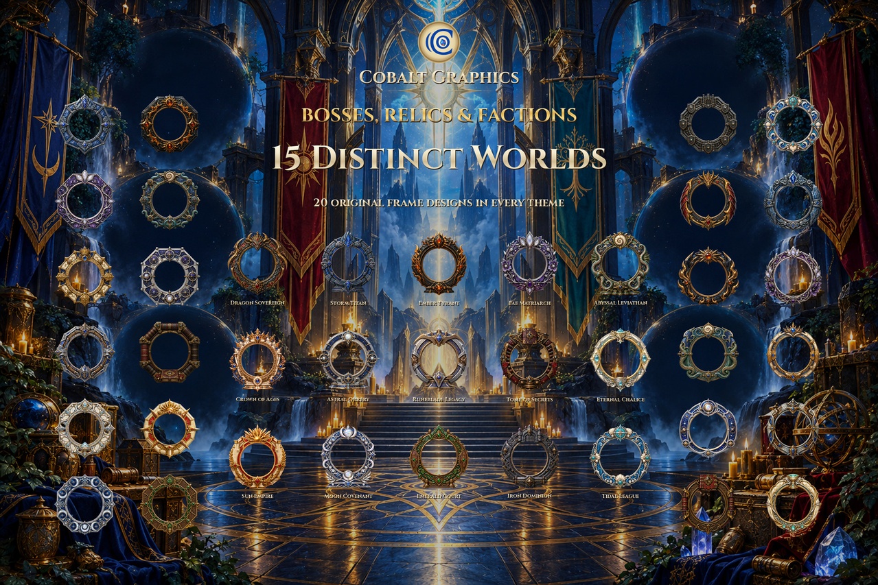Media 1 for listing 300 Boss & Faction Frames