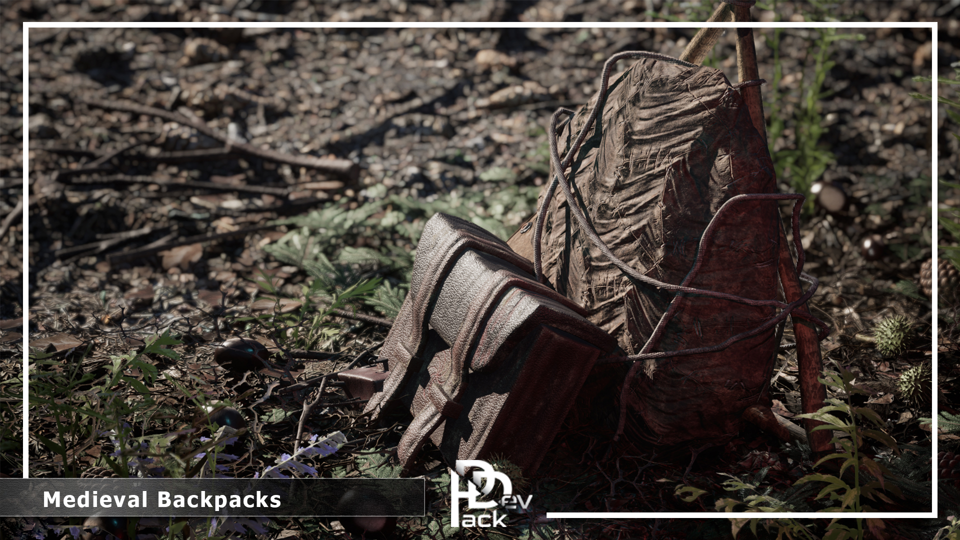 Medivel Backpack Medieval Backpacks / 29 Assets | Fab