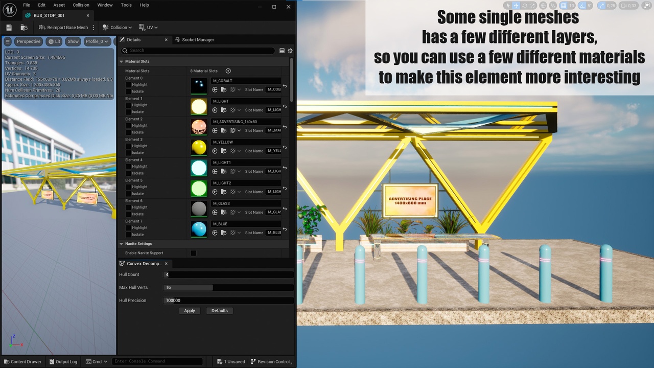 Medium 1 für Eintrag Outdoor elements asset pack vol. 3: Urban Street Assets