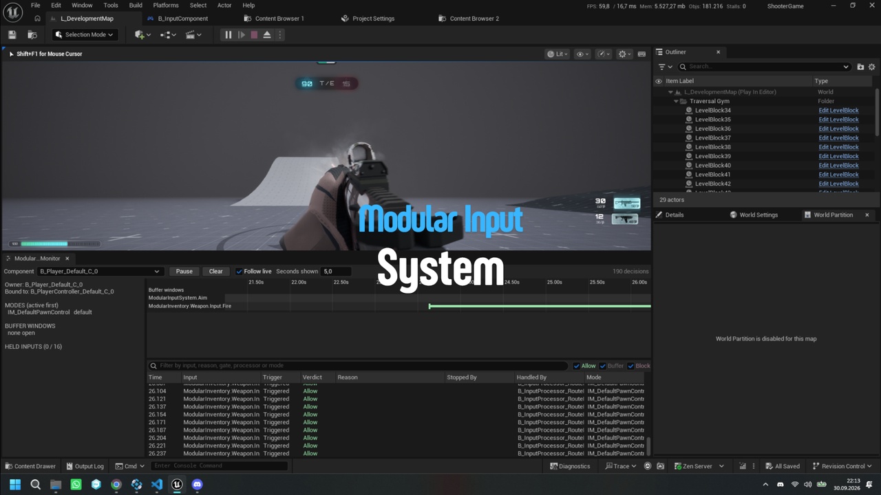 Media 1 for listing Modular Input System