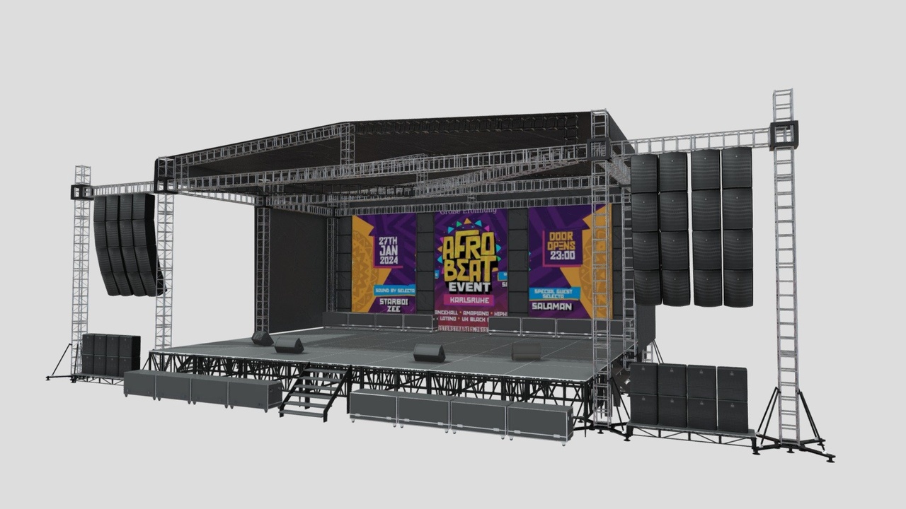 Concert Stage 제품 등록을 위한 미디어 1개
