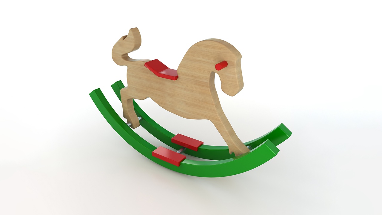 Media 1 for listing Toy Rocking Horse