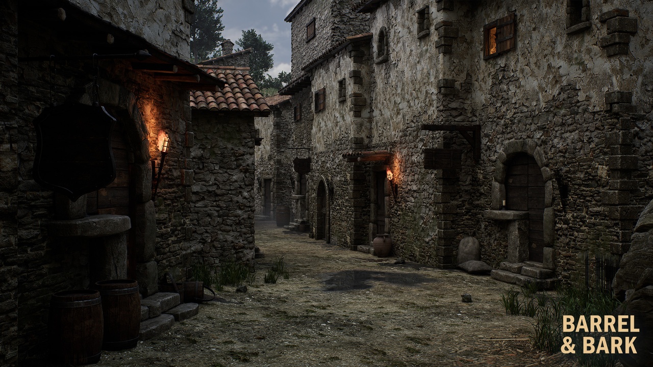 Media 1 for listing Medieval Italian Village Environment