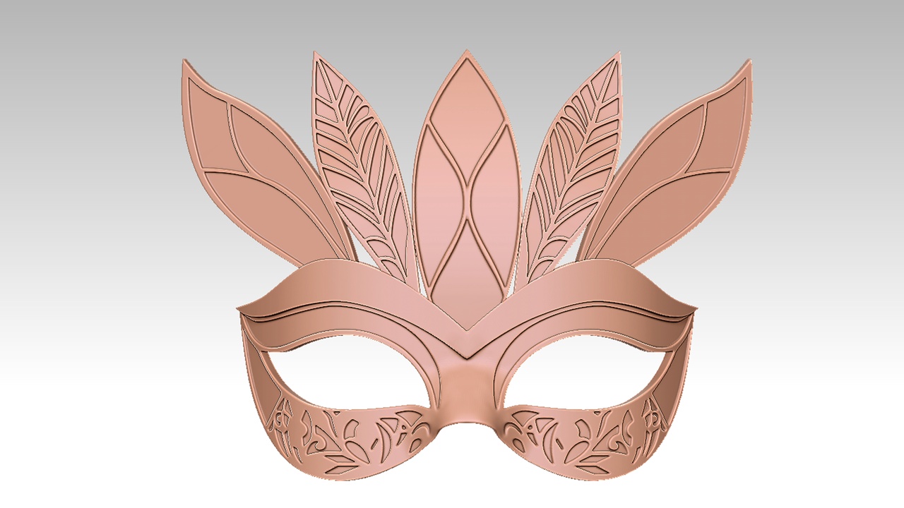 Media 1 for listing Carnival Mask V2