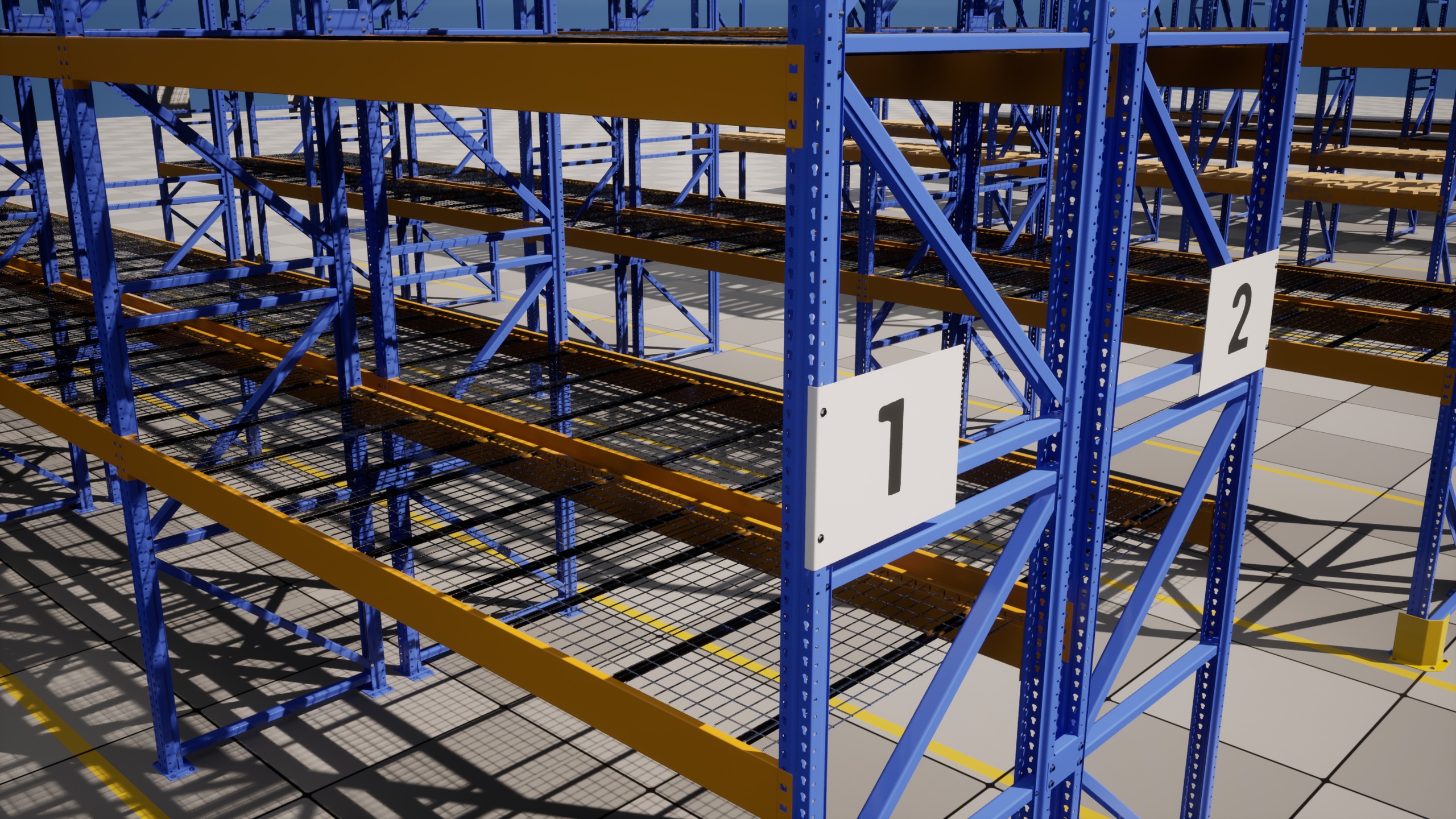 Warehouse Racking 제품 등록을 위한 미디어 1개