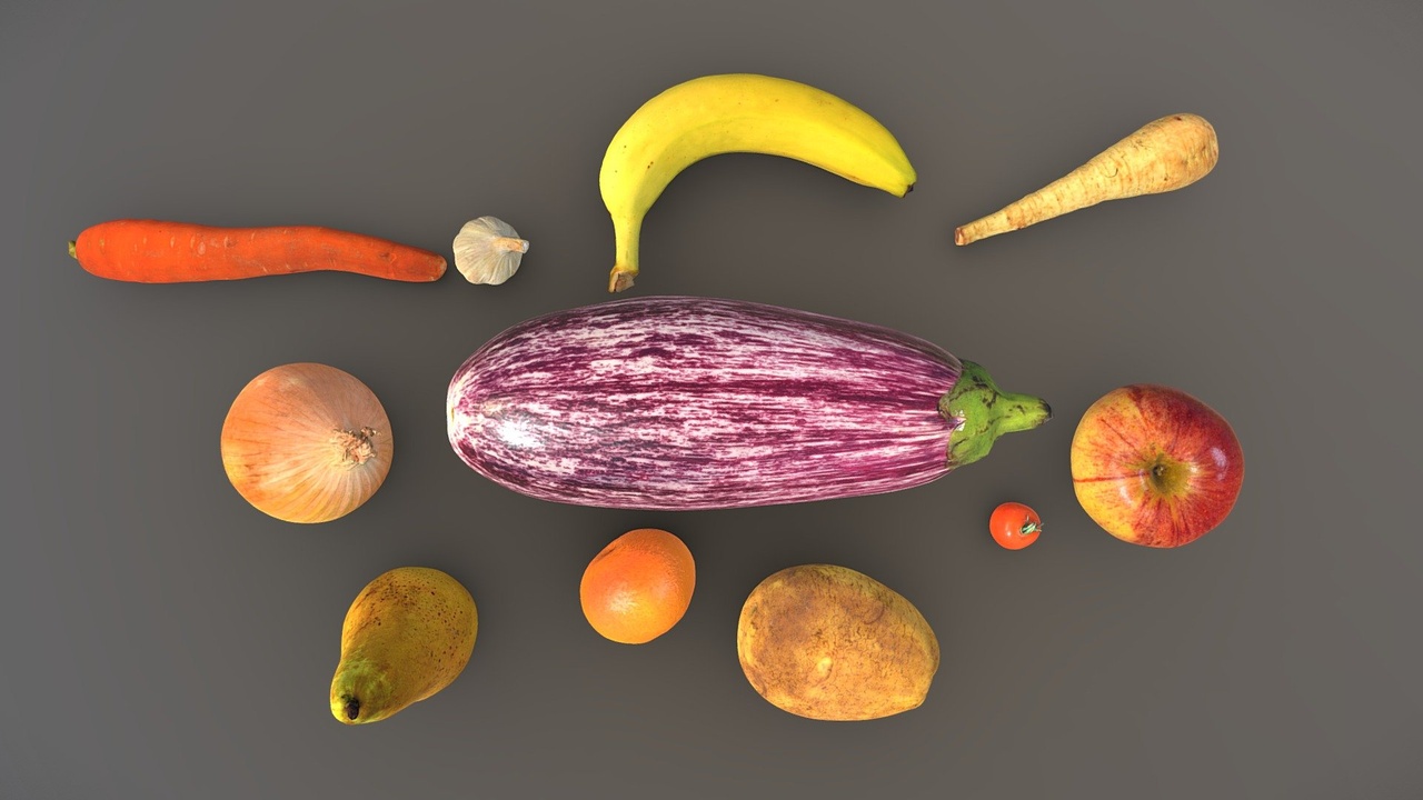 Fruits and vegetables pack 제품 등록을 위한 미디어 1개