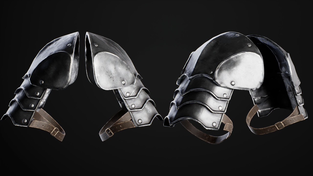 Media 1 for listing Medieval Shoulder Pad - Metahuman