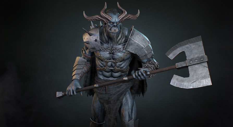 Monster Warrior 01 | Fab