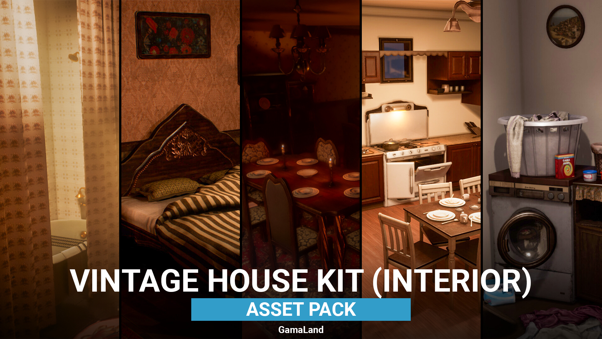 Vintage House Kit (Interior) | Fab